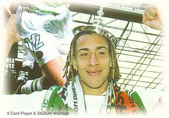 Montage (puzzle 5) Celtic Glasgow 1999 Futera Fans' Selection #77
